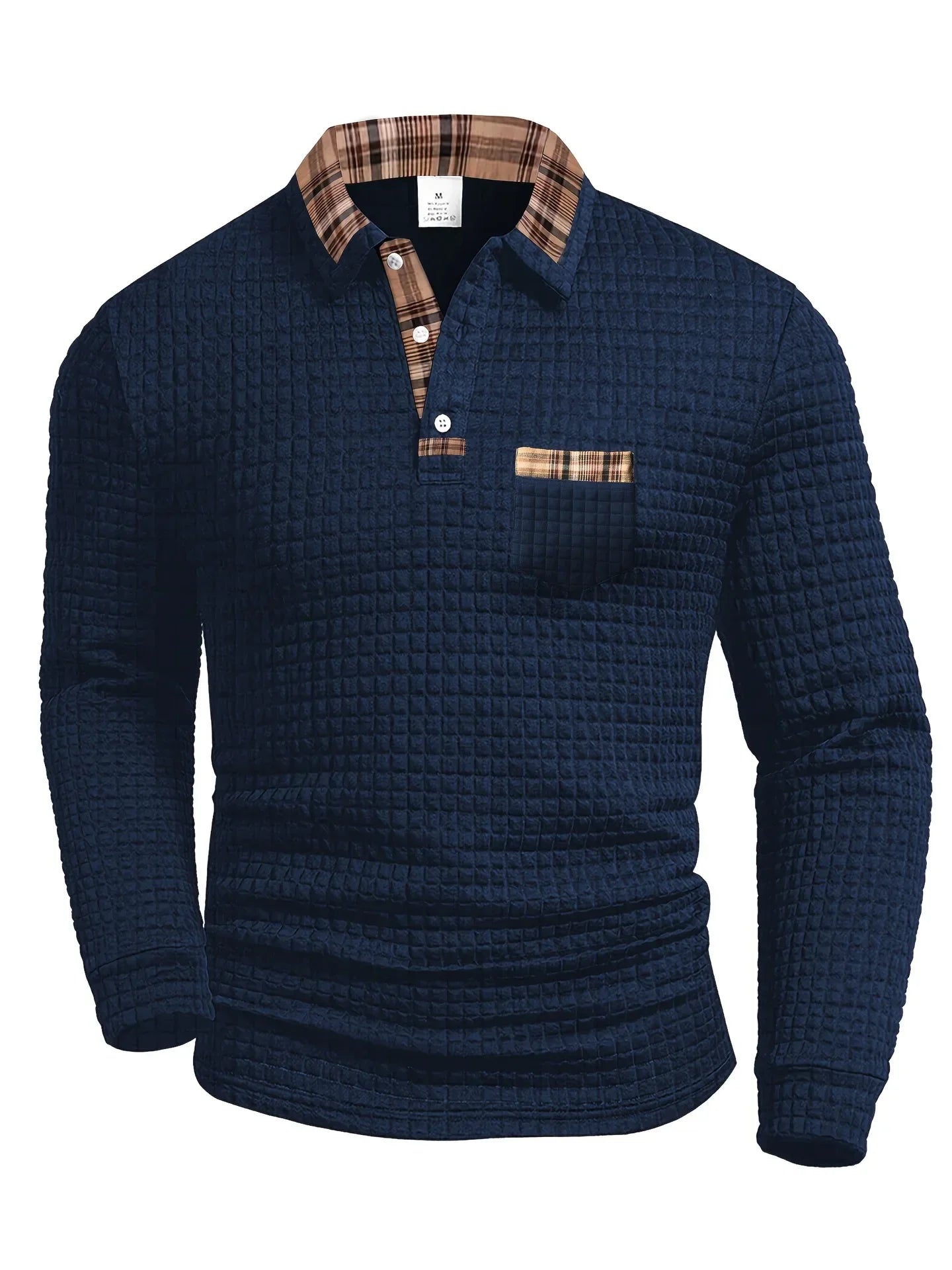 Beeckhoven Polo Shirt with Check Pattern
